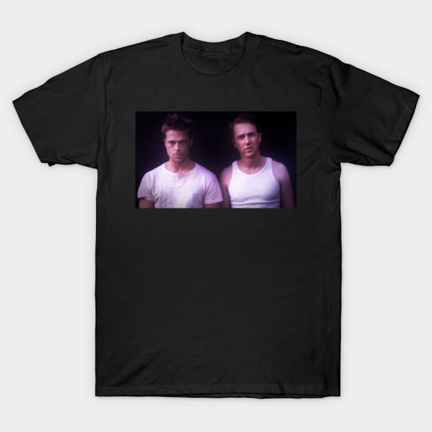 Fight Club Duo T-Shirt by Paskwaleeno